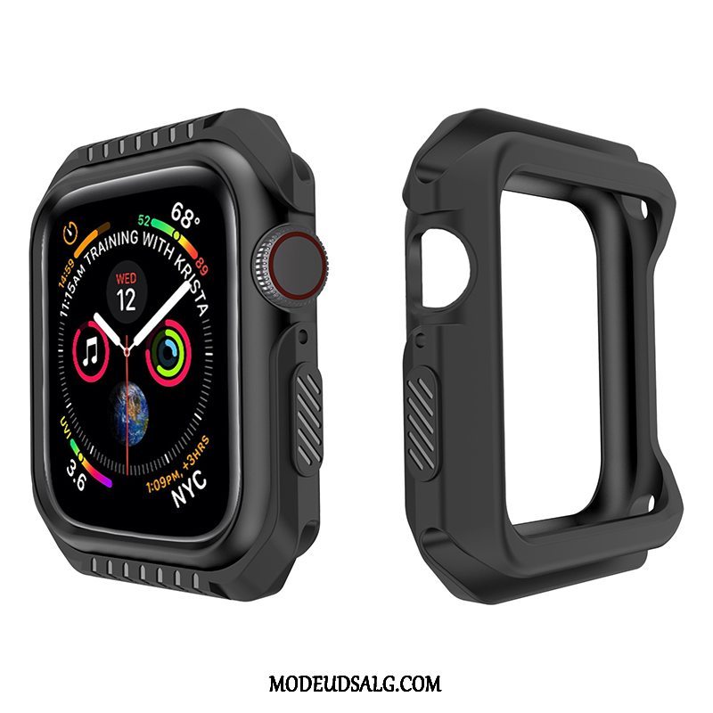 Apple Watch Series 1 Etui Sort Blød Beskyttelse Anti-fald Silikone