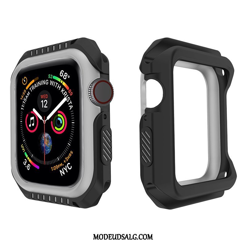 Apple Watch Series 1 Etui Sort Blød Beskyttelse Anti-fald Silikone