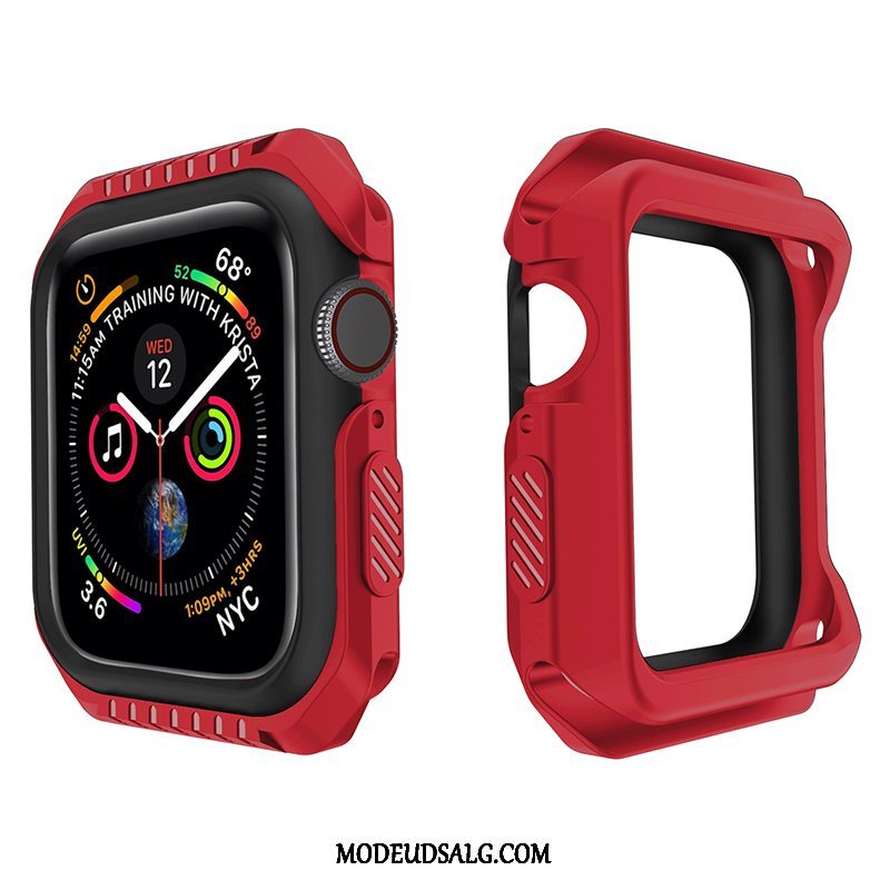 Apple Watch Series 1 Etui Sort Blød Beskyttelse Anti-fald Silikone