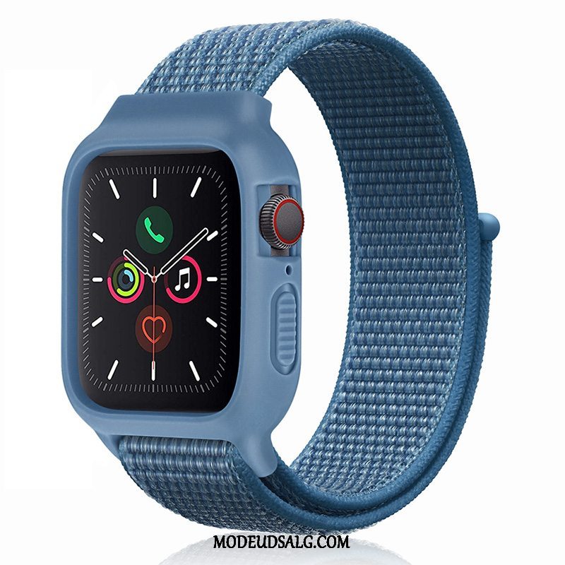 Apple Watch Series 1 Etui Sport Blå Trend Nylon Silikone