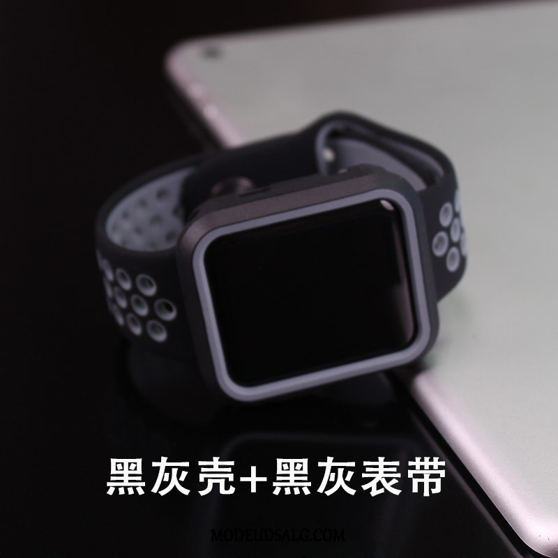 Apple Watch Series 1 Etui Trend Grå Anti-fald Membrane Silikone