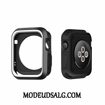 Apple Watch Series 2 Etui Cover Beskyttelse Grøn Bicolored Hvid