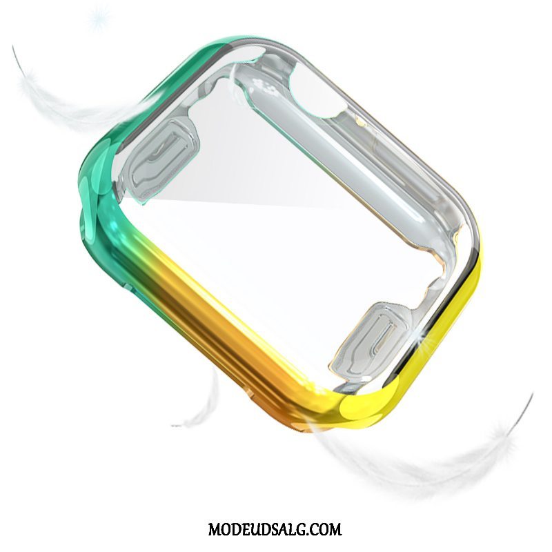 Apple Watch Series 2 Etui / Cover Gul Rød Farvet Sort