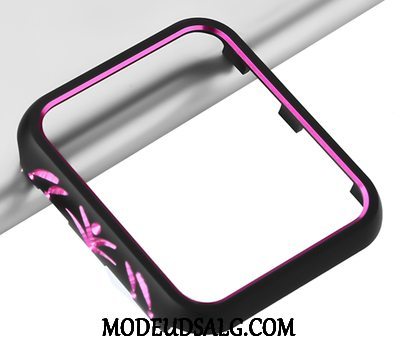 Apple Watch Series 2 Etui Ramme Mønster Anti-fald Bicolored Metal