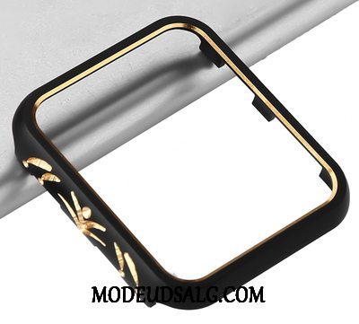 Apple Watch Series 2 Etui Ramme Mønster Anti-fald Bicolored Metal