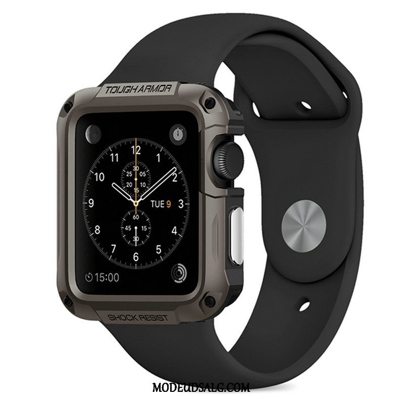 Apple Watch Series 3 Etui Cover Rosa Guld Udendørs Sport Beskyttelse