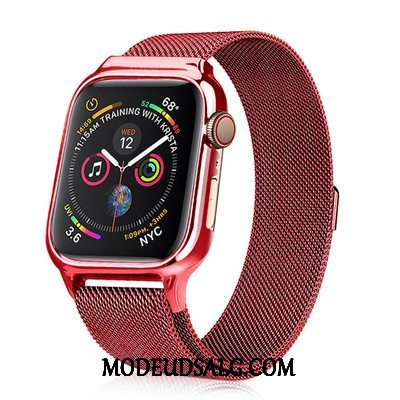 Apple Watch Series 3 Etui Metal Alt Inklusive Cover Rød Beskyttelse