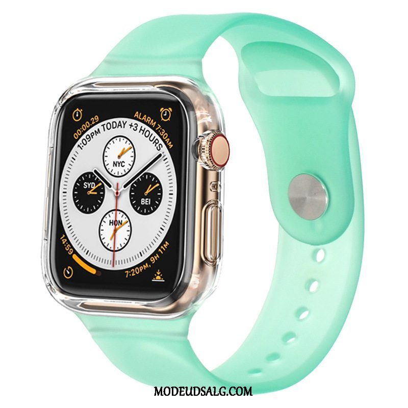 Apple Watch Series 3 Etui Silikone Beskyttelse Sort Cover Sport