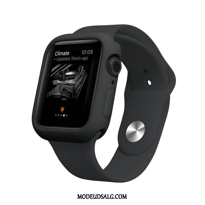 Apple Watch Series 4 Etui Alt Inklusive Blød Candy Farve Beskyttelse Lilla