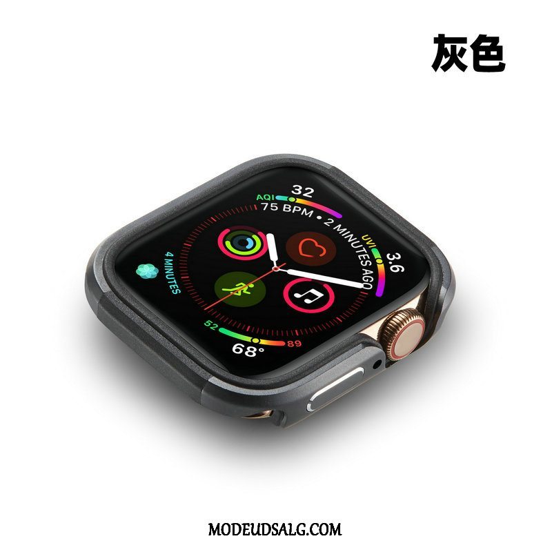 Apple Watch Series 4 Etui Anti-fald Ramme Guld Metal Beskyttelse