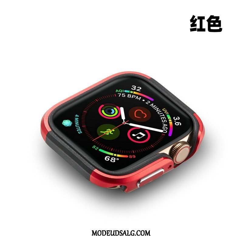 Apple Watch Series 4 Etui Anti-fald Ramme Guld Metal Beskyttelse