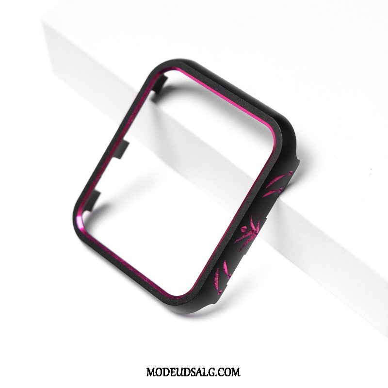 Apple Watch Series 4 Etui Anti-fald Strass Metal Lyserød Beskyttelse