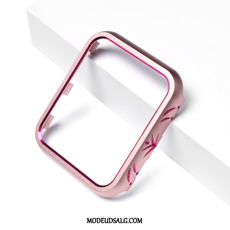 Apple Watch Series 4 Etui Anti-fald Strass Metal Lyserød Beskyttelse