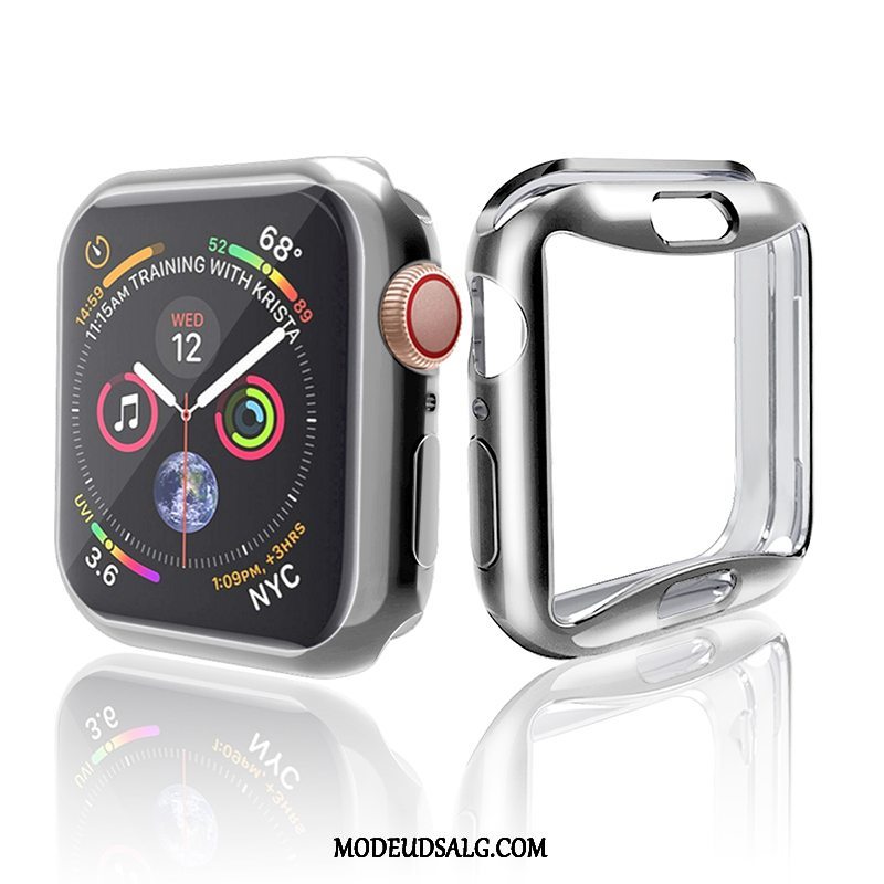 Apple Watch Series 4 Etui Cover Silikone Belægning Beskyttelse Anti-fald