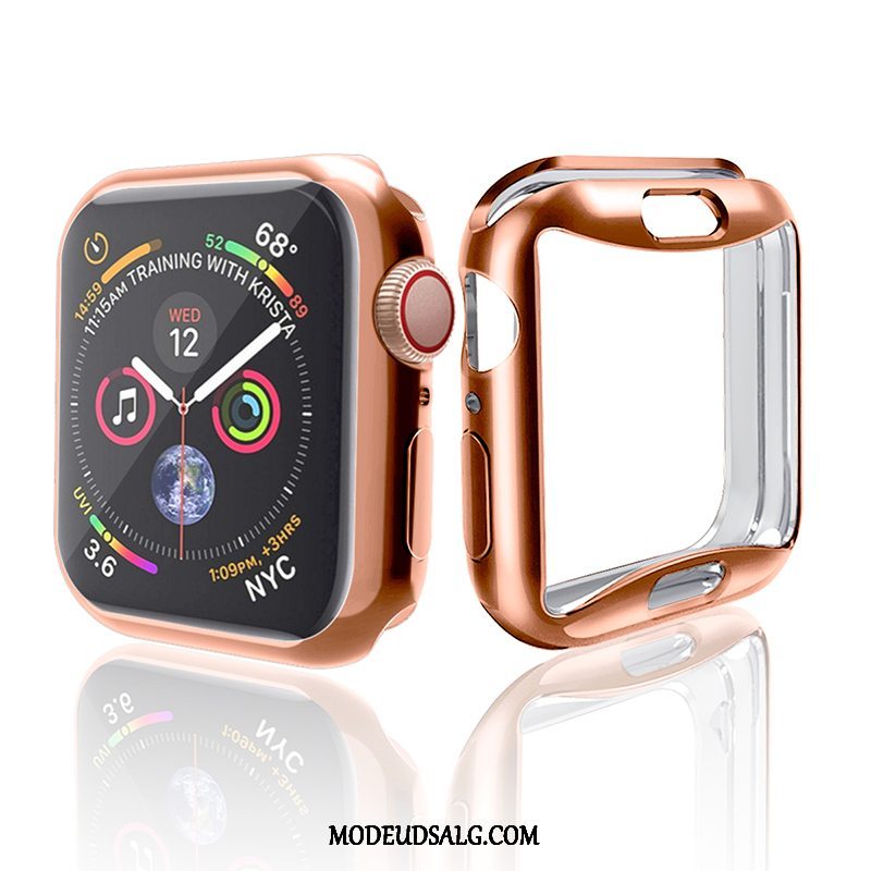 Apple Watch Series 4 Etui Cover Silikone Belægning Beskyttelse Anti-fald