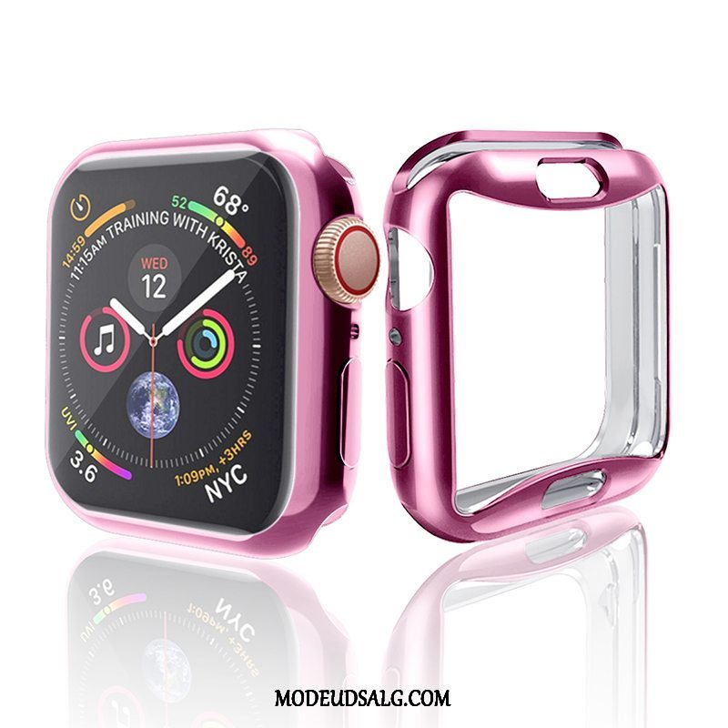 Apple Watch Series 4 Etui Cover Silikone Belægning Beskyttelse Anti-fald