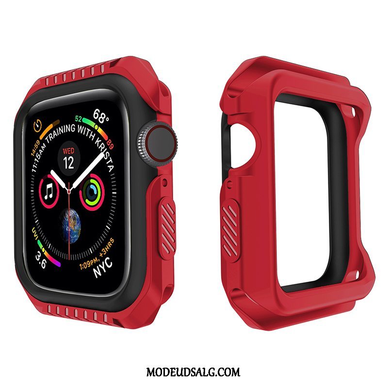 Apple Watch Series 4 Etui / Cover Sport Ramme Tilbehør Rød