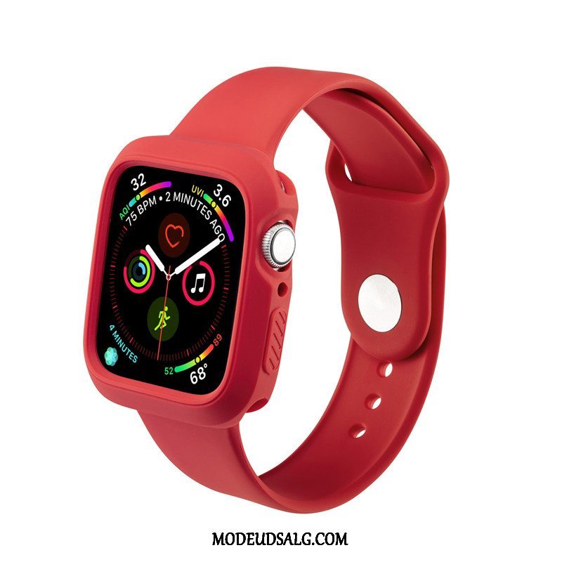 Apple Watch Series 5 Etui / Cover Alt Inklusive Beskyttelse Af Personlighed Trend Silikone