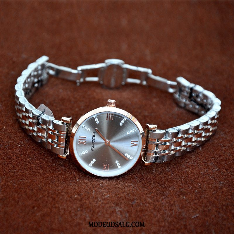 Armbåndsure Dame Mode Elegante Strass Autentiske Ny