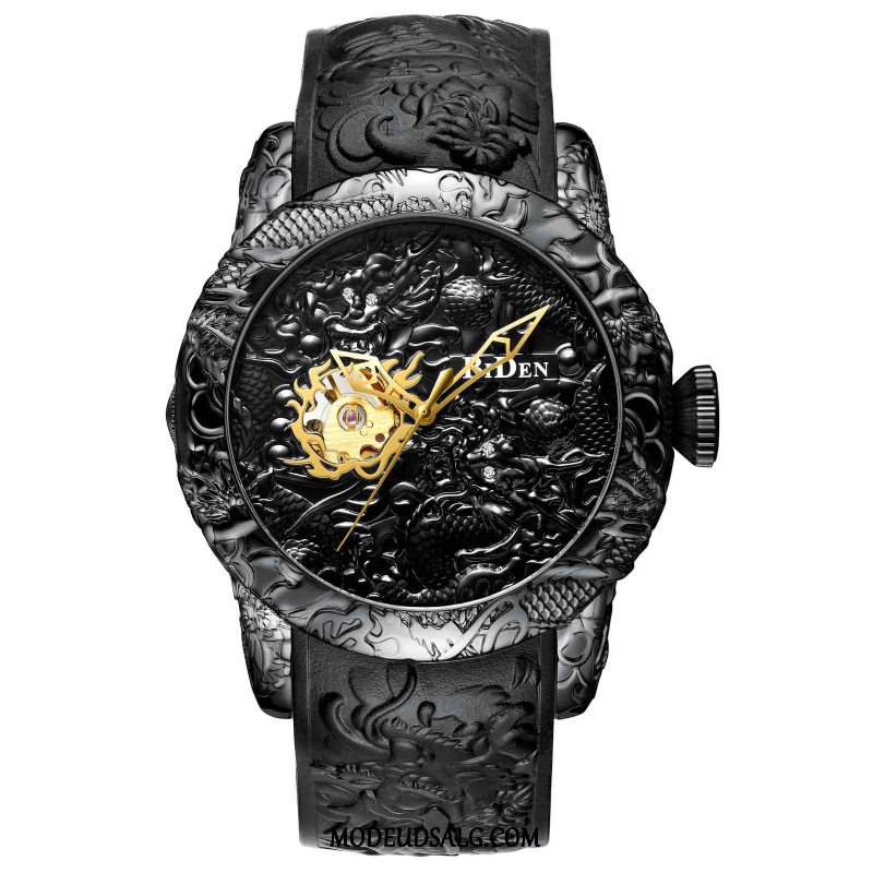 Armbåndsure Herre Automatisk Dragon Mode Luksus Skulptur