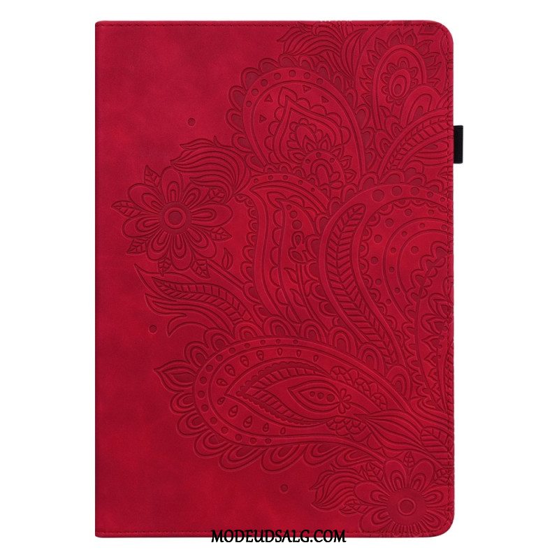 Case Samsung Galaxy Tab S9 Fe Telefon Etui Blomstermønster