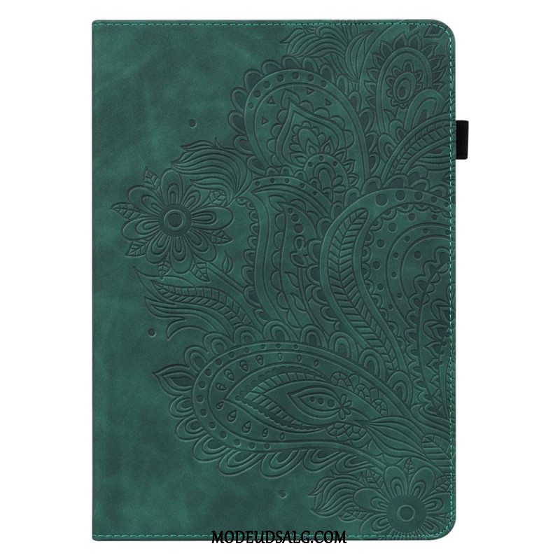 Case Samsung Galaxy Tab S9 Fe Telefon Etui Blomstermønster