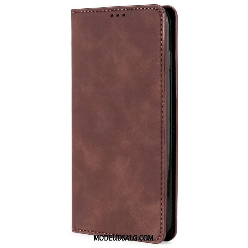 Cover Huawei Mate 50 Pro Flip Cover Læder Styling