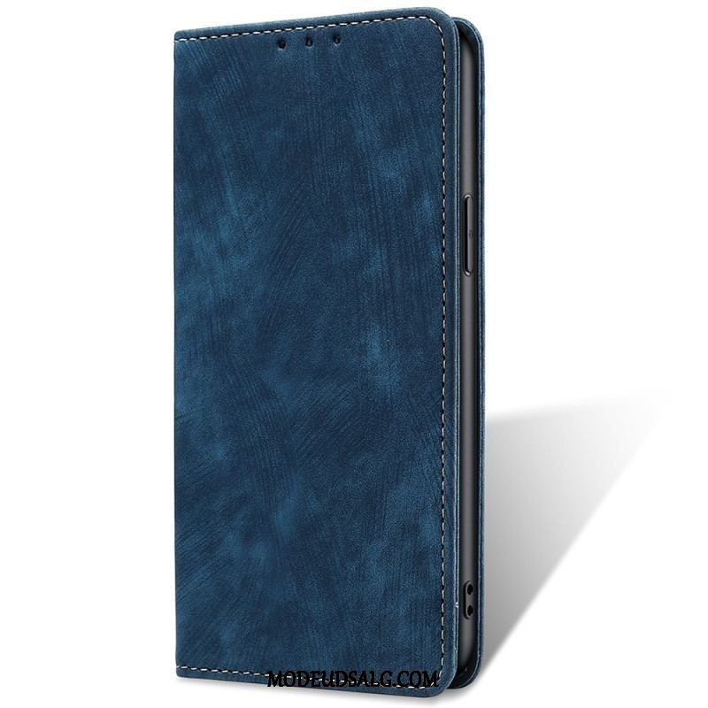 Cover Huawei Mate 50 Pro Flip Cover Retro Imiteret Læder