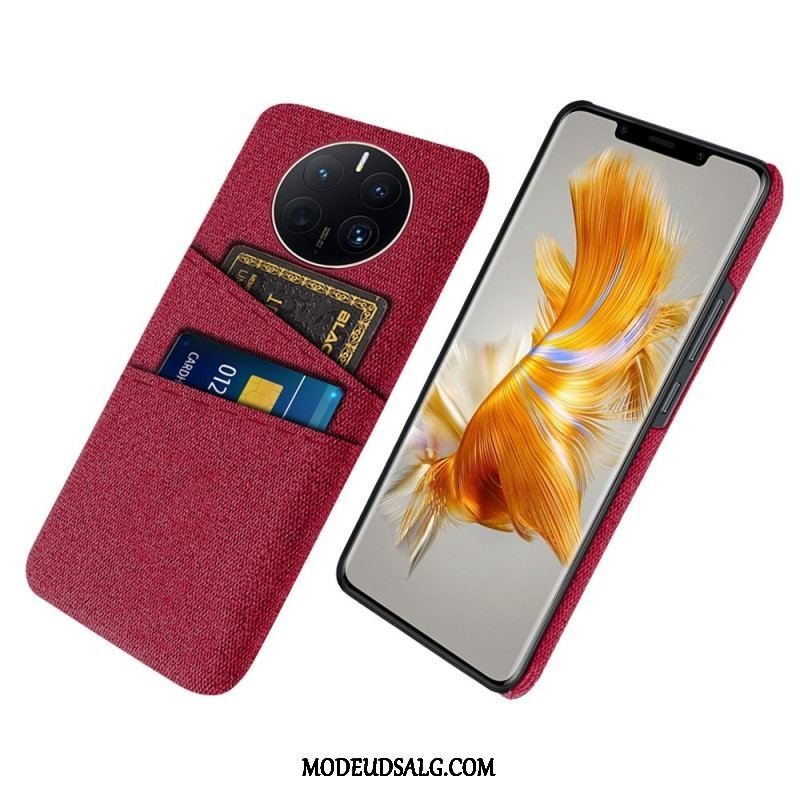 Cover Huawei Mate 50 Pro Kortholder Klud