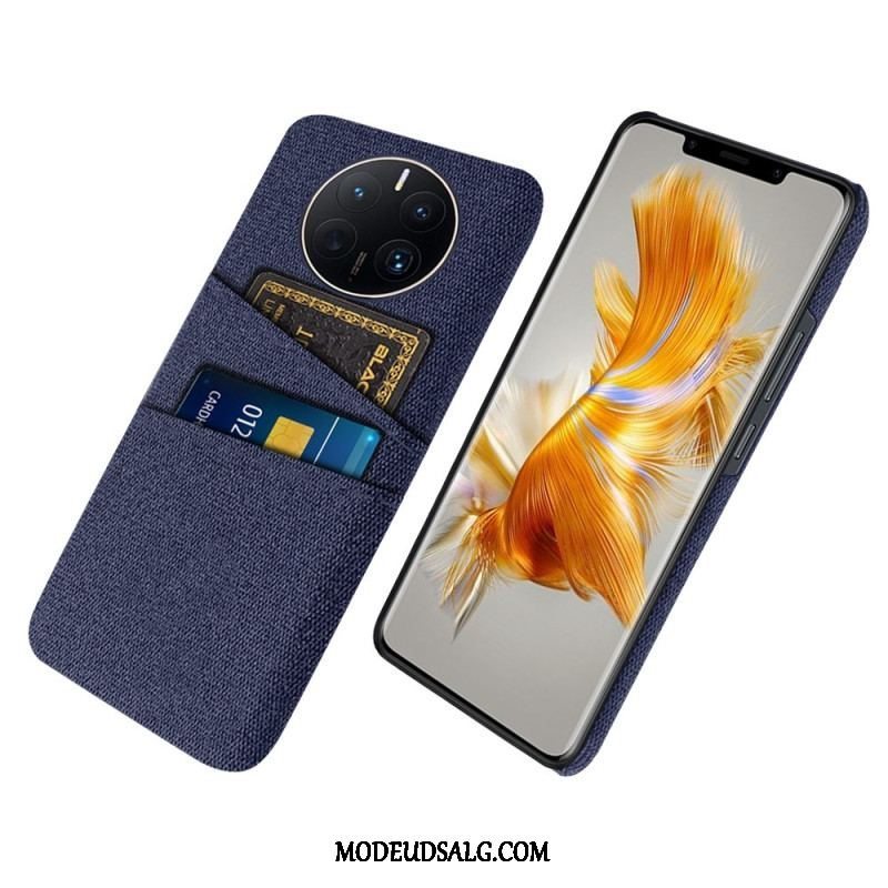 Cover Huawei Mate 50 Pro Kortholder Klud