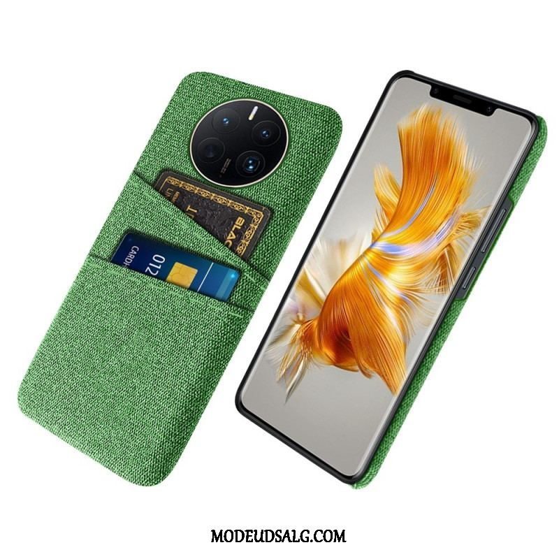 Cover Huawei Mate 50 Pro Kortholder Klud