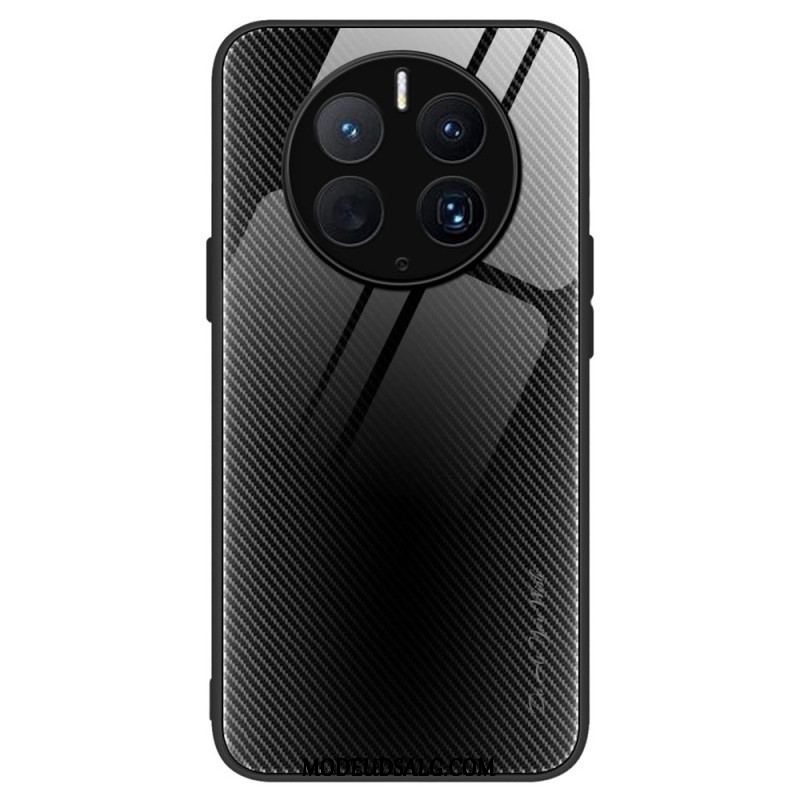 Cover Huawei Mate 50 Pro Kulfiber Hærdet Glas