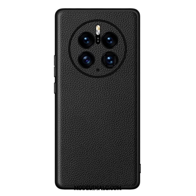 Cover Huawei Mate 50 Pro Ægte Litchi Læder