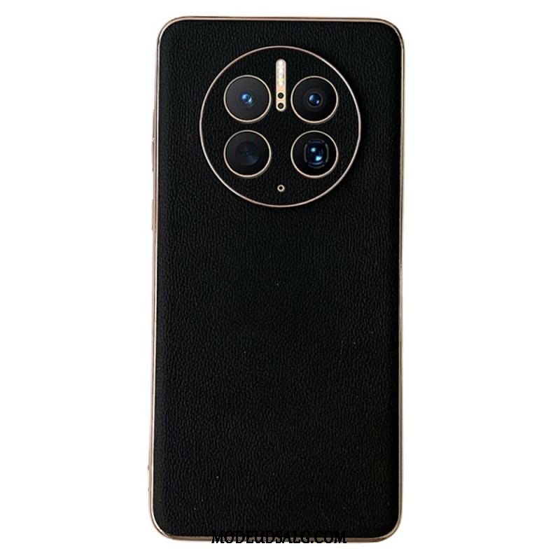 Cover Huawei Mate 50 Pro Ægte Læder Elegance