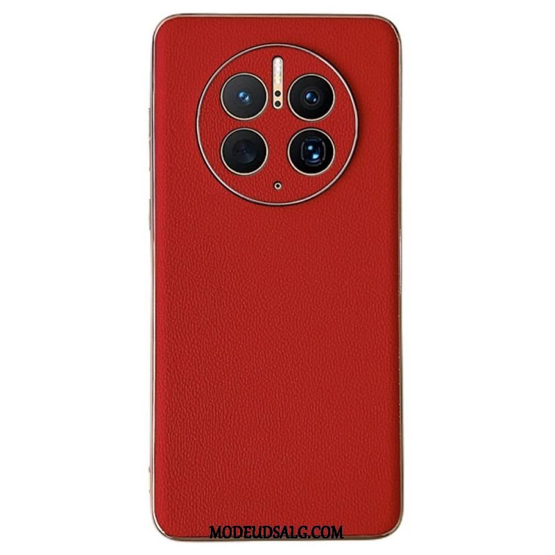 Cover Huawei Mate 50 Pro Ægte Læder Elegance