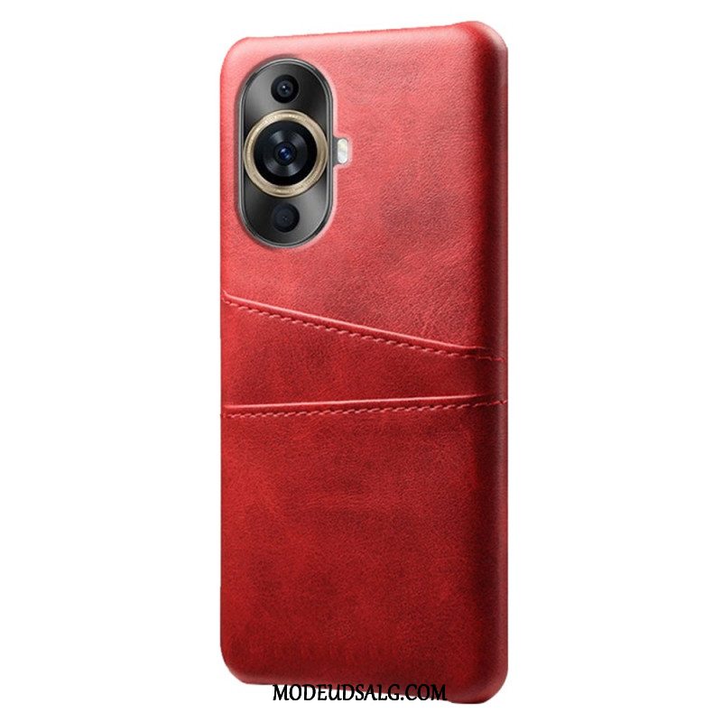 Cover Huawei Nova 11 Pro Dobbelt Kortholder