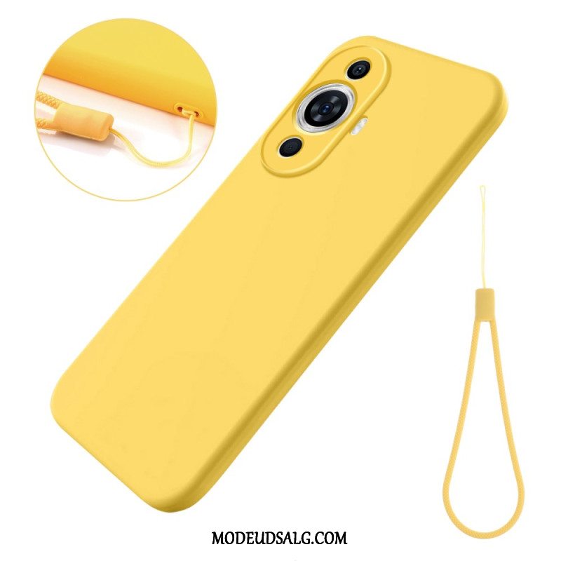 Cover Huawei Nova 11 Pro Flydende Silikone Strop