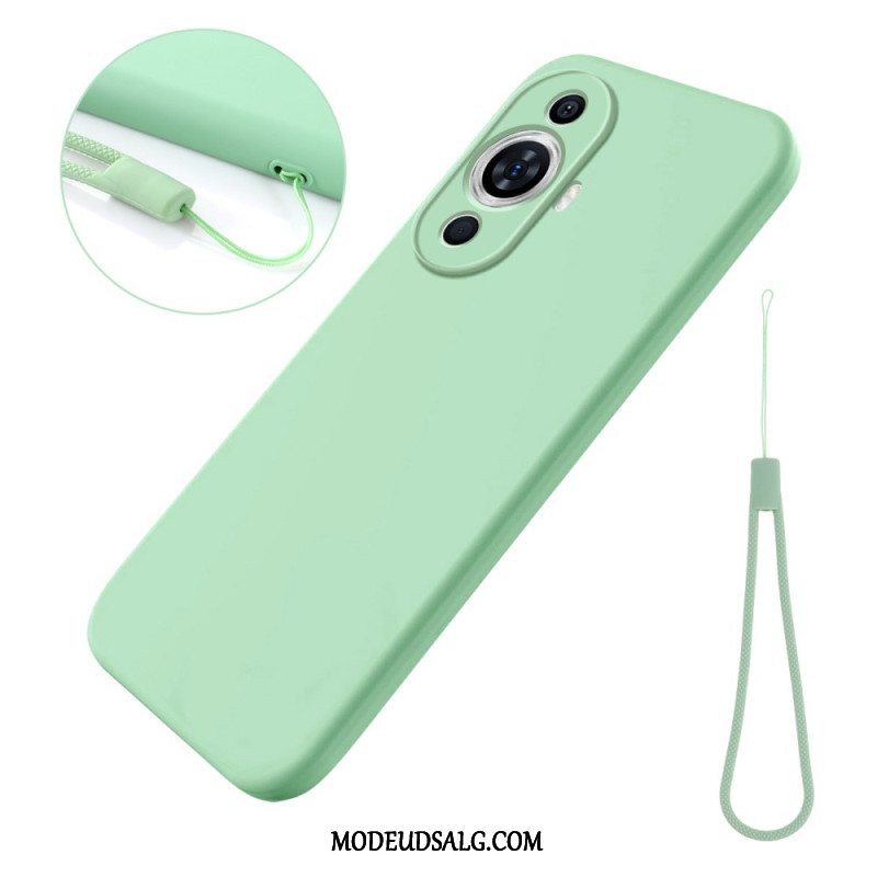 Cover Huawei Nova 11 Pro Flydende Silikone Strop