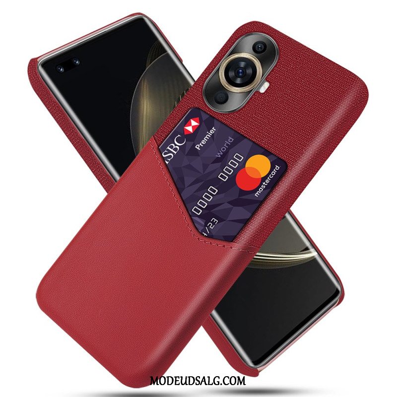 Cover Huawei Nova 11 Pro Telefon Etui Kortholder