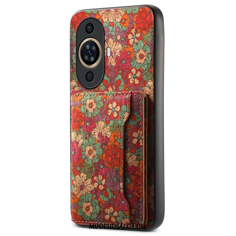 Cover Huawei Nova 12s Blomsterstøttekortholder