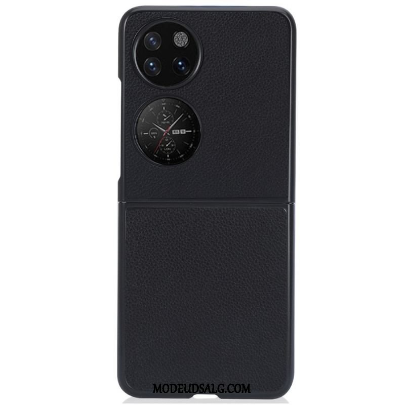 Cover Huawei P50 Pocket Litchi Læder Effekt