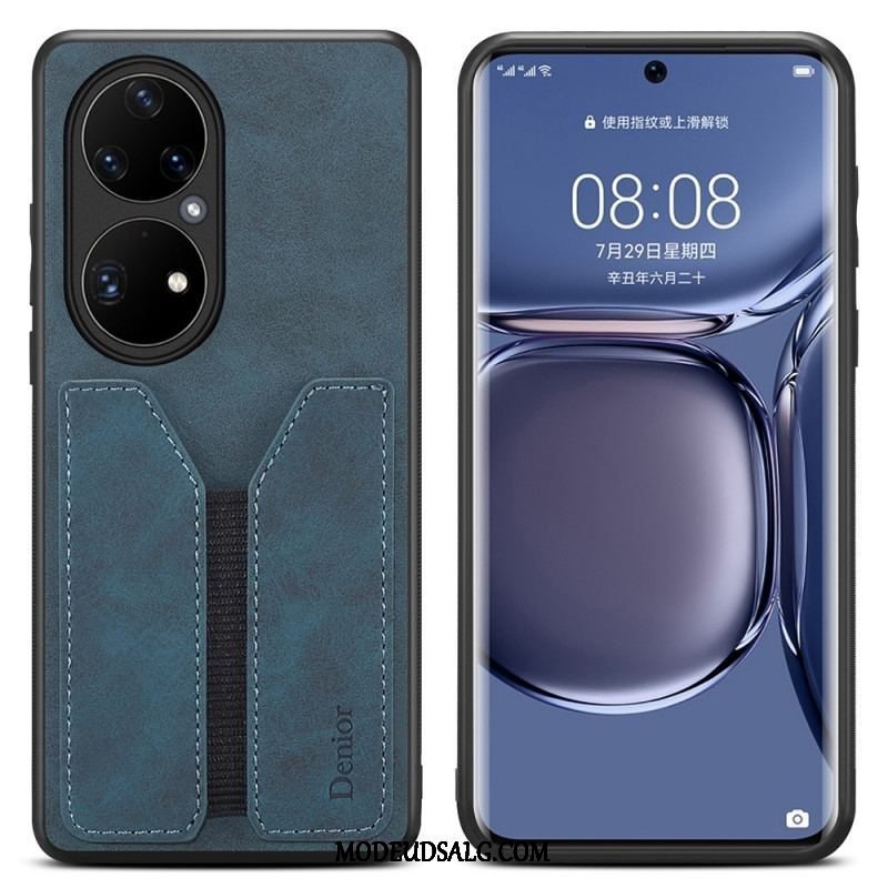 Cover Huawei P50 Pro Denior Elastisk Kortholder