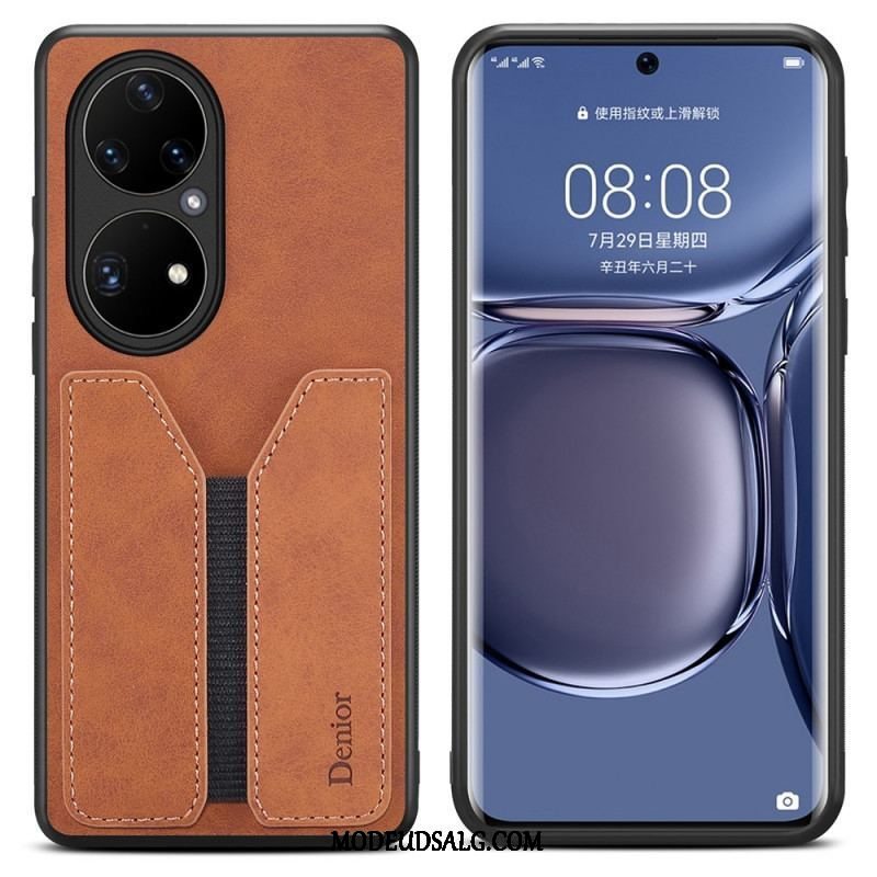 Cover Huawei P50 Pro Denior Elastisk Kortholder