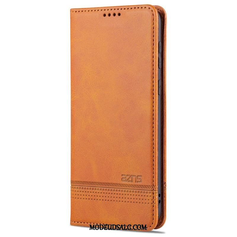 Cover Huawei P50 Pro Flip Cover Azns Læderstyling