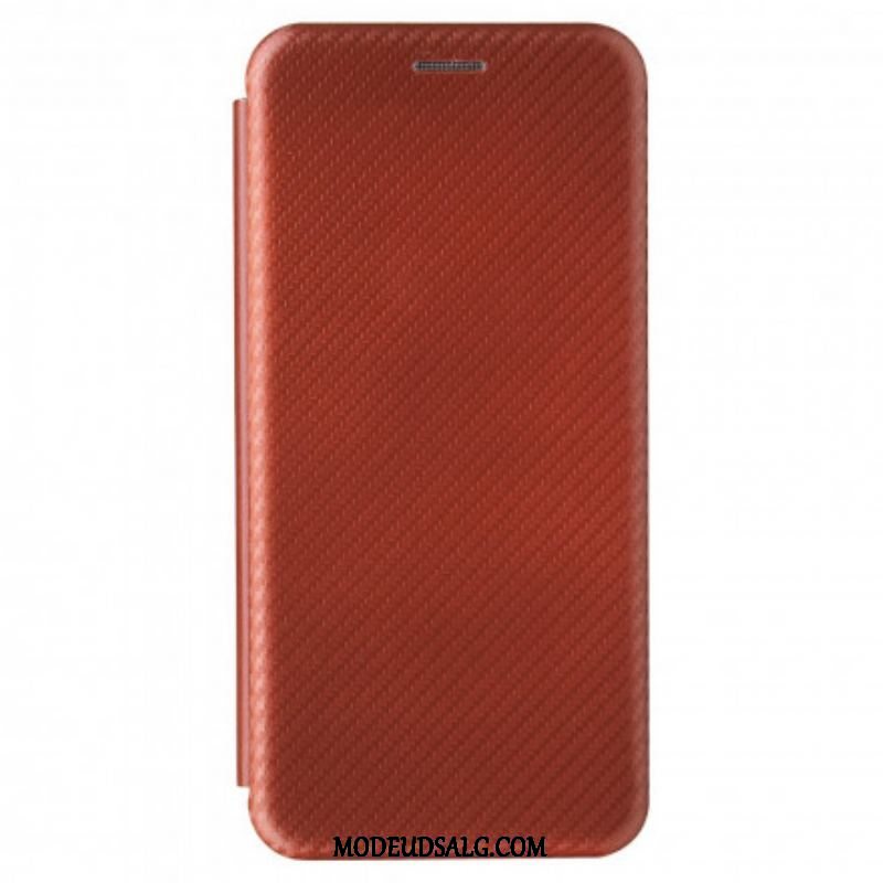 Cover Huawei P50 Pro Flip Cover Kulfiber