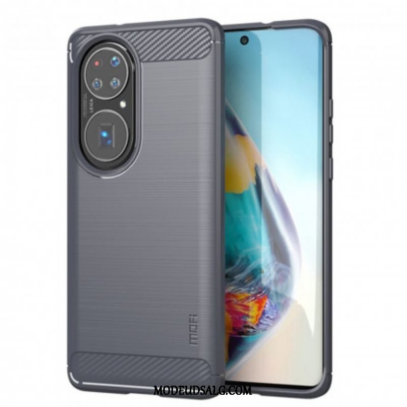 Cover Huawei P50 Pro Mofi Børstet Kulfiber