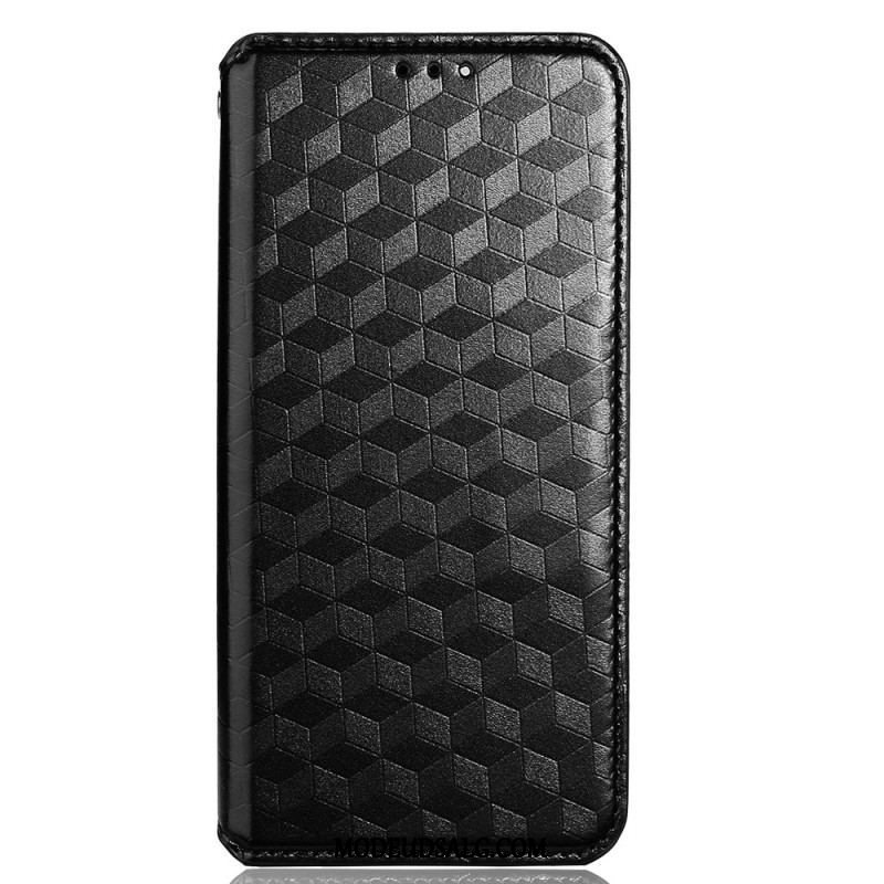 Cover Huawei P60 Pro Flip Cover 3d-mønster