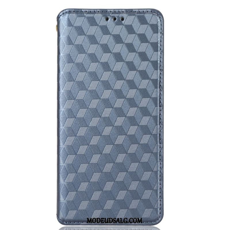 Cover Huawei P60 Pro Flip Cover 3d-mønster