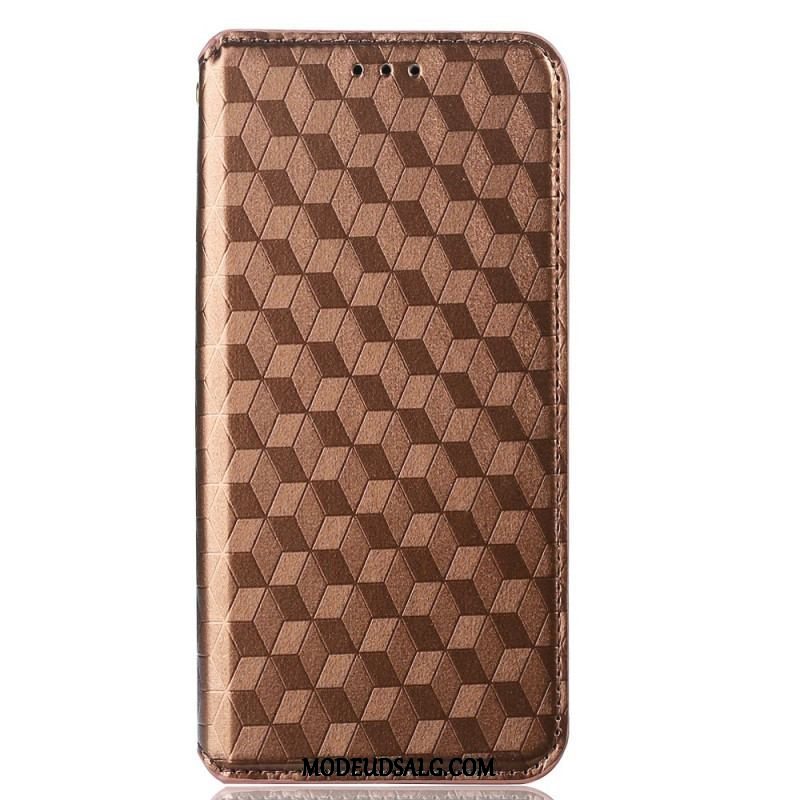 Cover Huawei P60 Pro Flip Cover 3d-mønster