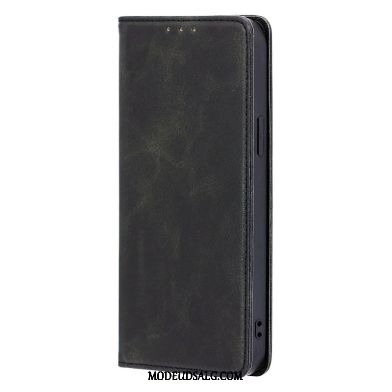 Cover Huawei P60 Pro Flip Cover Kalvetekstur